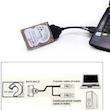 مبدل USB 2.0 به SATA 2.0 مدل پاوردار 