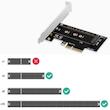 کارت تبدیل PCI-E به M2 SSD NVME اس اس یو مدل SU-EM5001