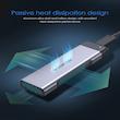 قاب هارد دیسک لنشن مدل SSD M.2 NVMe کد C9Elite-GRY
