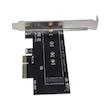 کارت تبدیل M2 SSD NVME به PCI-E 3.0 X4 مدل EM2-5001