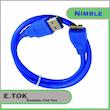 کابل هارد USB3.0 ایتوک مدل Nimble طول 0.3 متر