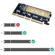 کارت تبدیل PCI-E به M2 SSD NVME اس اس یو مدل SU-EM5010