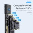 قاب اس اس دی اکسترنال NVMe M.2 اوریکو مدل PWM2-G2