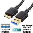 کابل هارد USB 3.0 کی نت پلاس مدل KP-CUAMHDD06 طول 0.5 متر