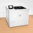 پرینتر اچ پی تک رنگ تک کاره با چاپ لیزری مدل LaserJet Enterprise M607dn، سایز چاپ A4، قابلیت تغییر زاویه، چاپ دو روی اتوماتیک، اتصال به شبکه‌ی Ethernet