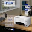 پرینتر چندکاره جوهرافشان اپسون مدل EcoTank L3256 با مخزن جوهر قابل‌شارژ، قابلیت پرینت، اسکن و کپی، اتصال Wi-Fi و USB، چاپ بدون حاشیه و رزولوشن چاپ 5760x1440 dpi