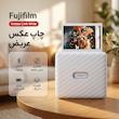 پرینتر فوجی فیلم رنگی تک کاره با چاپ عکس مدل Instax Link Wide، سایز چاپ کاغذ عکس، قابلیت شارژ، اتصال به بلوتوث