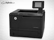 پرینتر لیزری تک‌کاره تک‌رنگ سایز A4 اچ‌پی مدل LaserJet Pro 400 M401dn با قابلیت چاپ دورو خودکار و چاپ مستقیم از حافظه فلش USB، سرعت چاپ 33 برگ در دقیقه و اتصال شبکه LAN