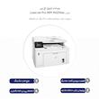 پرینتر اچ پی تک رنگ چهار کاره‌ با چاپ لیزری مدل LaserJet Pro MFP M227fdw، سایز چاپ A4، امکان چاپ دو رو، قابلیت‌ اتصال به WiFi