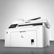 پرینتر اچ پی تک رنگ چهار کاره‌ با چاپ لیزری مدل LaserJet Pro MFP M227fdw، سایز چاپ A4، امکان چاپ دو رو، قابلیت‌ اتصال به WiFi