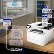 پرینتر اچ‌پی تک رنگ چهار کاره با چاپ لیزری مدل LaserJet Pro MFP 4103fdw، سایز چاپ A4، قابلیت چاپ دو روی خودکار، مجهز به پورت USB