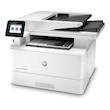 پرینتر اچ پی تک رنگ چهار کاره با چاپ لیزری مدل LaserJet Pro MFP M428fdw، سایز چاپ A4، قابلیت چاپ دو رو، مجهز به پورت شبکه و WiFi، قابلیت چاپ فایل‌های فلش مموری از طریق USB، دارای صفحه نمایش LCD
