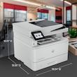 پرینتر اچ پی تک رنگ چهار کاره با چاپ لیزری مدل LaserJet Pro MFP M428fdw، سایز چاپ A4، قابلیت چاپ دو رو، مجهز به پورت شبکه و WiFi، قابلیت چاپ فایل‌های فلش مموری از طریق USB، دارای صفحه نمایش LCD