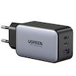 شارژر دیواری 65 وات با دو پورت USB-C و یک پورت USB-A یوگرین مدل X553 کد 35042