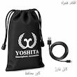 پاوربانک 30 وات یوشیتا مدل YP-001 ظرفیت 20000 میلی‌آمپر‌ساعت به همراه یک عدد کابل USB-A به USB-C