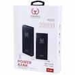 پاوربانک 30 وات یوشیتا مدل YP-001 ظرفیت 20000 میلی‌آمپر‌ساعت به همراه یک عدد کابل USB-A به USB-C
