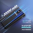 پاوربانک ای دیتا مدل P20000QCD ظرفیت 20000 میلی آمپر ساعت