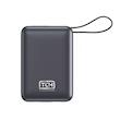 پاوربانک 22.5 وات تی سی اچ مدل Compact 2020 ظرفیت 20000 میلی‌آمپرساعت به همراه 2 عدد کابل USB-C / لایتنینگ