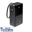 پاوربانک 22 وات بیسوس مدل EnerFill FC51 Bipow 2 Pro ظرفیت 30000 میلی‌آمپرساعت به همراه کابل متصل USB-C