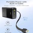 پاوربانک 22 وات بیسوس مدل EnerFill FC51 Bipow 2 Pro ظرفیت 30000 میلی‌آمپرساعت به همراه کابل متصل USB-C