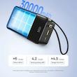 پاوربانک 22 وات بیسوس مدل EnerFill FC51 Bipow 2 Pro ظرفیت 30000 میلی‌آمپرساعت به همراه کابل متصل USB-C
