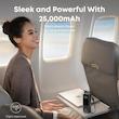پاوربانک 100 وات انکر مدل A1695 ظرفیت 25000 میلی آمپر ساعت به همراه دو کابل USB-C