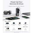 پاوربانک 100 وات انکر مدل A1695 ظرفیت 25000 میلی آمپر ساعت به همراه دو کابل USB-C