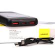 پاوربانک 22.5 وات گرند اسکای مدل GP - 102 ظرفیت 10000 میلی‌آمپر‌ساعت به همراه کابل USB-C به USB-C 