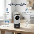 پاوربانک 22.5 وات گرند اسکای مدل GP - 102 ظرفیت 10000 میلی‌آمپر‌ساعت به همراه کابل USB-C به USB-C 