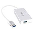 هاب 4 پورت USB3.0 دیتک مدل DT-3308 به طول 25 سانتی متر