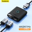 سوئیچ 1 پورت به 2 پورت HDMI بیسوس مدل  AIRJOY