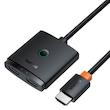 سوئیچ 1 به 2 HDMI بیسوس مدل BS-OH114 به همراه کابل