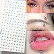 نگین صورت مدل پیرسینگ بسته 158 عددی