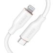 کابل تبدیل USB-C به لایتنینگ انکر مدل Powerline III Flow A8663 طول 1.8 متر	