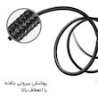 کابل تبدیل USB-C به AUX بیاند مدل BCA-561 طول 1 متر