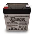 باتری UPS با ولتاژ 12 ولت و شدت جریان 4.5 آمپرساعت یونیکور مدل 12V-4.5Ah/C20