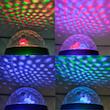 رقص نور مدل شارژی RGB طرح گنبدی