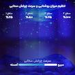 رقص نور لیزری مدل کهکشانی طرح فضانورد  ایستاده 05