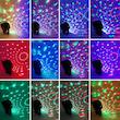 رقص نور مدل LED RGB مجموعه دو عددی