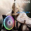 فن کیس لاوینگ کول مدل Cristal fan RGB PCA-12025