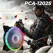 فن کیس لاوینگ کول مدل Cristal fan RGB PCA-12025