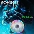 فن کیس لاوینگ کول مدل Cristal fan RGB PCA-12025