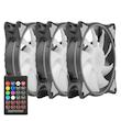 فن کیس گرین مدل HURACAN FAN GFK120M-ARGB بسته 3 عددی