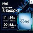 پردازنده مرکزی اینتل مدل Core i5 13600KF-Tray