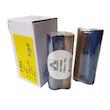 ریبون پرینتر لیبل زن نیک براز مدل WAX 110mm x 75m بسته 2 عددی