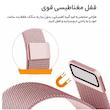 بند راینو مدل Milanese مناسب برای ساعت هوشمند T800 ultra / T900 ultra / HK8 Pro max / HK9 Ultra 2
