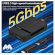 کارت‌خوان 8 پورت مجنتیک مدل ADS-315