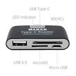 کارت‌خوان همه کاره ماکار مدل 6in1-USB3.1