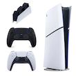 کنسول بازی سونی مدل PlayStation 5 Slim Digital Edition ظرفیت 825 گیگابایت ریجن CFI-2116 اروپا به همراه دسته اضافی و پایه شارژر