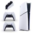 کنسول بازی سونی مدل PlayStation 5 Slim Digital Edition ظرفیت 825 گیگابایت ریجن CFI-2116 اروپا  به همراه دسته اضافی و پایه شارژر